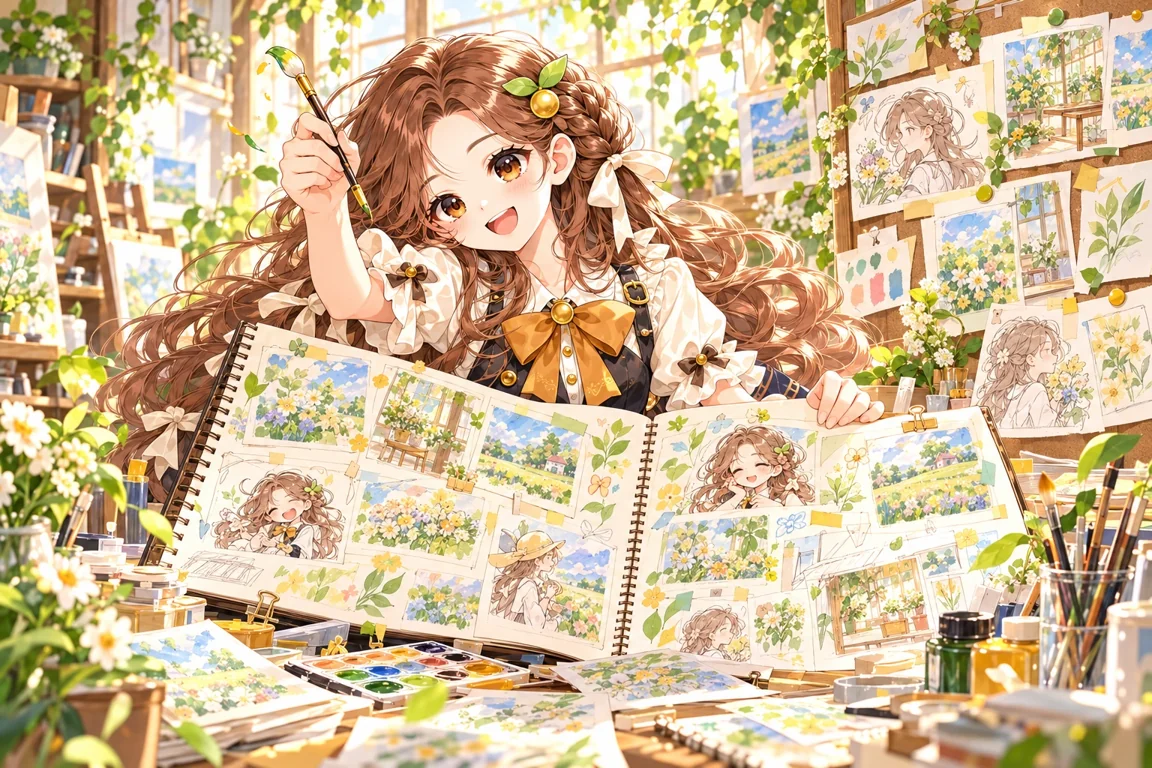 豆包 非官方二创插画