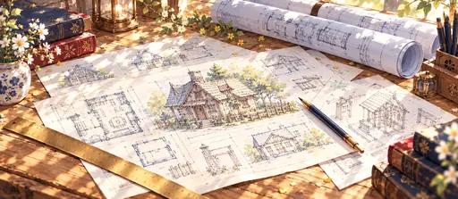 HY4 工房原创场景插画